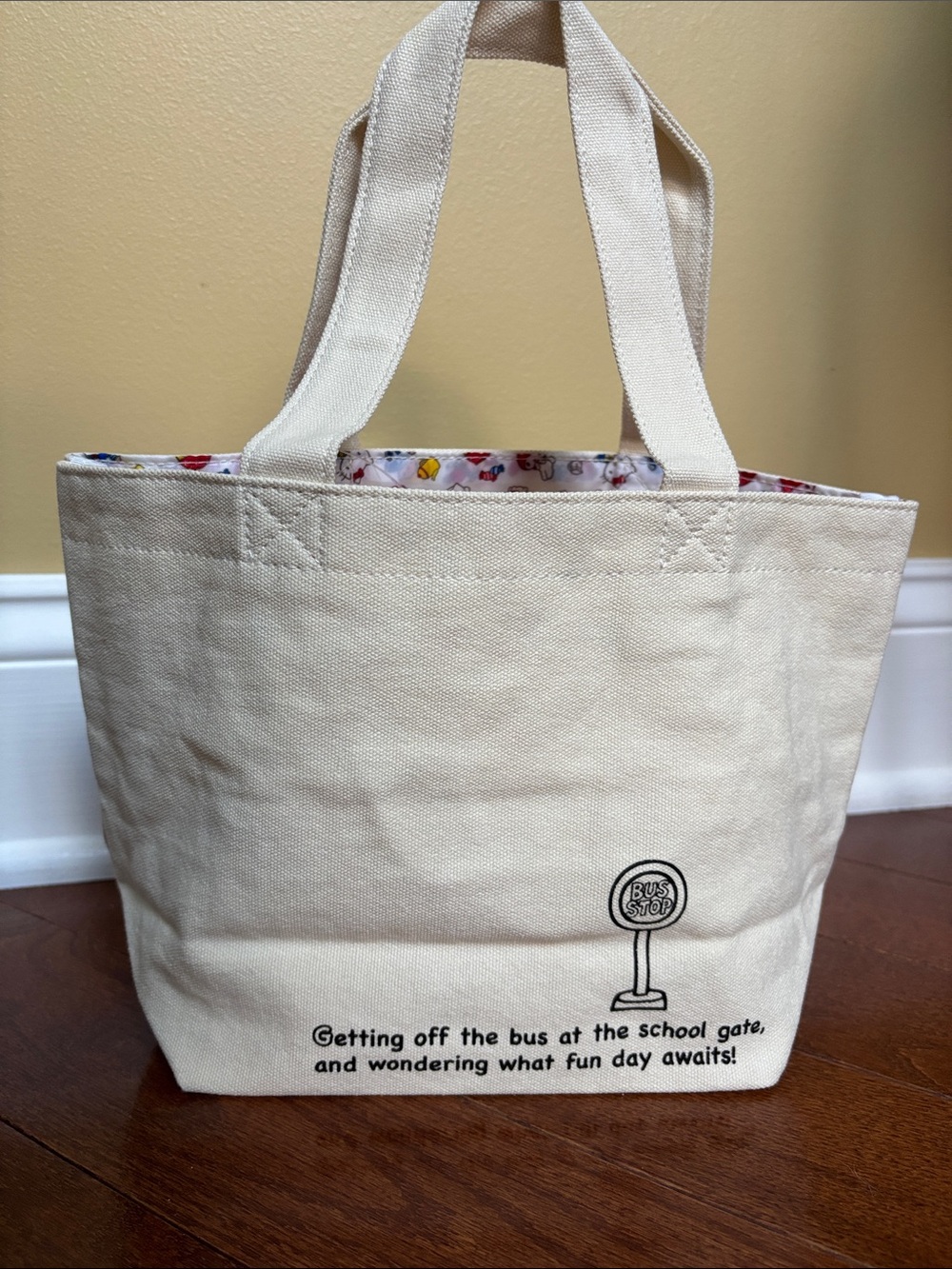 Sanrio Characters Canvas Mini Tote Bag - Picture 2 of 4
